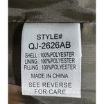 Women's Zenana Outfitters Puffer Vest Large Green Pockets Casual Outdoor Green Photo 7