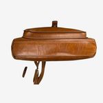 Patricia Nash Saddle Tan Leather Crossbody Bag Vintage Buckle Front Purse Photo 15