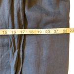 J. Jill Love Linen Navy Tie Front Button Up Sleeveless Midi Shirt Dress XL Blue Photo 5