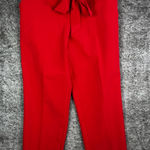 Cooper and Ella NWT  Dress Pants Sz 12 Red Photo 0