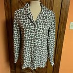 Vtg 80s Leslie Fay Earthy Mandalas Blouse Size 10 Photo 4