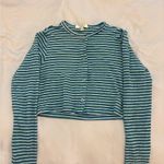 frankie's bikinis Frankie’s bikinis terry cardigan and skirt set Positano blue stripe Photo 3