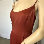 Celebrate DB Studio Cinnamon Long Formal Dress Red Size 8 Photo 10