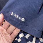 Ralph Lauren Ralph‎ Lauren Navy Blue White Nautical Striped Cotton Shirt Dress Size Medium Photo 6