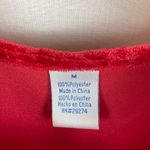 Velvet Red Cami Valentine’s Day Slip Dress Size M Photo 2