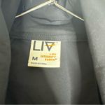 Liv Life Integrity Earth‎ Medium Black Lightweight Hooded Jacket CP Photo 2