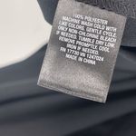 Anthropologie Bow Shoulder Tie Solid Black Sleeveless Maxi Dress Mossimo Large V Neck Flowy Photo 7