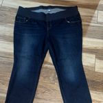 Old Navy  maternity blue denim jeans Photo 0