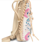 Lucky Brand Lika Leather Crossbody in Stucco Multi Photo 0