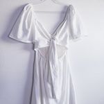 Baltic Born  Indie Back Tie Dress White Midi New Without Tags Photo 6