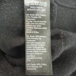 Monsoon Cashmere Blend Button Front 3/4 Sleeve Women's Black Cardigan Size 6 Photo 6