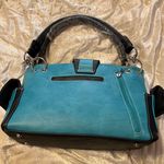 Blue y2k western embellished handbag Photo 1