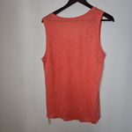 Intimissimi Tank Top Peach Coral Sleeveless Linen Casual Solid Lightweight Pink Size L Photo 2