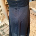 White House | Black Market WHBM Sleeveless Black Gown Photo 10