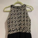 Romeo + Juliet Couture Black Floral Cocktail Dress Sz L Photo 7