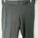 Everlane  Knit Side Zip Legging Pants Charcoal Gray Stretch Photo 2