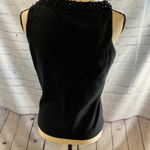 Ann Taylor  || Black beaded sleeveless sweater Photo 2