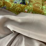 Batik Keris Dress Sheath Floral Unique Collar Cotton Women Size Medium Indonesia Brown Photo 9