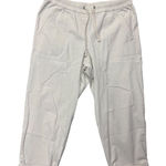 J.Jill Women's M Medium Casual Crop Pants Beige Drawstring Elastic Waist Photo 0