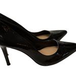 Vince Camuto Black Patent Leather Pointed Toe Heels Size 9M Photo 3