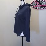 Columbia  Omni Shade Navy blue hooded pullover long sleeve shirt Photo 2