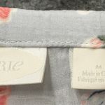 Nordstrom Vintage  Lingerie Floral Print Pajama Pull On Pants Women’s Size Medium Photo 4