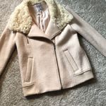 ZARA  jacket/coat, faux fur collar, size small Photo 2