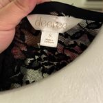 Decree Black lace Y2K style sheer shirt Photo 2