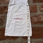 Salvatore Ferragamo  Dust Cover Bag Shoes Handbags Authentic white with Red Logo Photo 5