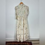 Vintage Custom 70s Victorian Revival Wedding or Ball Gown Cottagecore Royalcore Size M Photo 10