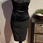 Forever 21 Vintage y2k Paneled Corset fit bodice Pencil rave goth Whimsgoth Office Work Photo 5
