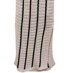 MIOU MUSE ANA STRIPED PATTERN CROCHET KNITTED LONG SKIRT Tan Photo 9