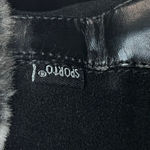 Sporto  Daria Black Suede Faux Fur Lined Heeled Lace Up Winter Boots Size 8 1/2 Photo 6