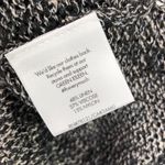 Eileen Fisher  - Black / Silver Karma Shimmer Knit Sweater - Small Photo 5