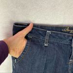 American Rag American Rag Womens Shorts Size 9 Dark Wash Denim Pleated Mid Rise Pocke… Photo 3