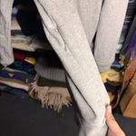 Adidas grey hoodie size Large men with hidden pocket in sleeve Photo 2