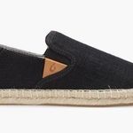 Olukai Kaula Pa'a Kapa Convertible Espadrille Black Espadrilles Size 8.5 Photo 0