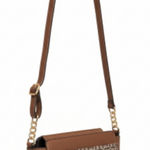 Tommy Hilfiger NWT  Brown Monogram Crossbody Handbag Purse Leather Photo 0