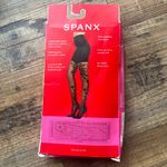 Spanx Tight-End Tights Comfortable Shaper Floral Tights Size B Very Black Photo 3