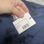 NWT Hatch Renata Maternity Shorts Navy Blue Floral Eyelet Size 3 L/XL Photo 6