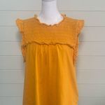J.Crew  Women's Top -‎ Sleeve
Flutter Mustard Yellow Size M Photo 0