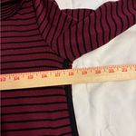 cupio  Maroon and Black Cowl Neck Sweater Photo 3