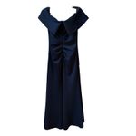 Xscape Evenings Ruffle Off Shoulder Scuba Gown Photo 4