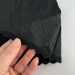 WARNERS Vintage Cami Women 36 Black Lace Trim Camisole Nylon Slip Top Undershirt Photo 2