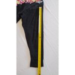 Andrée NWT Andree Women Black long sleeve floral embroidered Blouse size L low high Photo 13