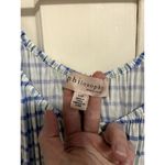 Philosophy NWT  Women's Peasant Tie Front Scoop Neck Dress Retail $98 Size Large Photo 2