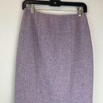 Ellen Tracy Linda Allard Lavender Wool Blend Pencil Skirt NWT Size 6P Photo 2