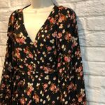 ALC Frank A.L.C Sz 0 Carlo Floral Wrap Silk Mini Dress Photo 5