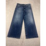 AG Adriano Goldschmied  jeans saige wide leg crop mid rise 29 Photo 1