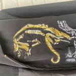 Mureli unisex Vintage Japanese Embroidered Bomber Jacket Black Floral M Size M Photo 5